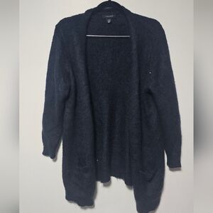 Atmosphere Oversized Navy Blue Cardigan